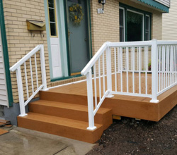 Regal ideas – White Aluminum Railing
