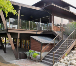 Century Railings – Brown Aluminum Railing System